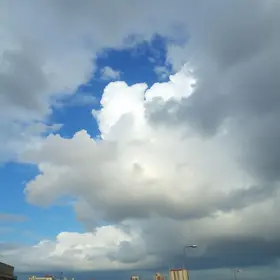 céu nublado em Santa Cruz do Sul