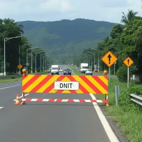 bloqueio parcial BR-471