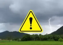 alerta amarelo de tempestade