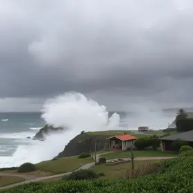 alerta de tempestade