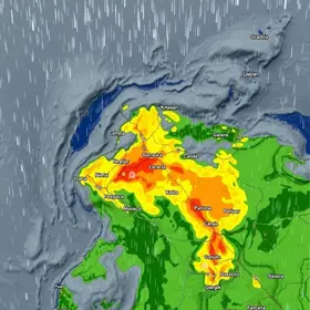 chuva em Santa Cruz do Sul