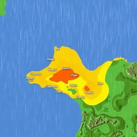 Chuva em Santa Cruz do Sul