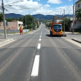 pavimentação da estrada Willy Moraes