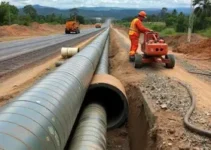 limpeza de tubulação