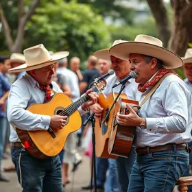 encontro de músicos gaúchos