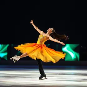 emoção da patinação artística