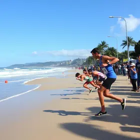 largada da corrida sprint