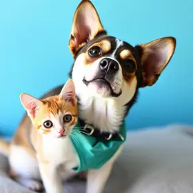 feira de adoção de cães e gatos