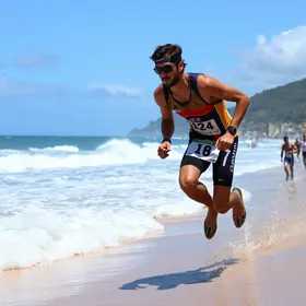 Felipe Baptista vence corrida sprint