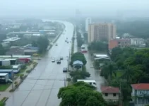 chuva e vento no Rio Grande do Sul